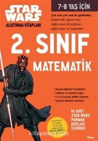 Starwars Alıştırma Kitapları - 2. Sınıf Matematik