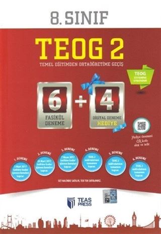 8. Sınıf TEOG 2 6 Fasikül Deneme Seti