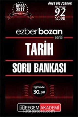 2017 KPSS Ezberbozan Tarih Soru Bankası