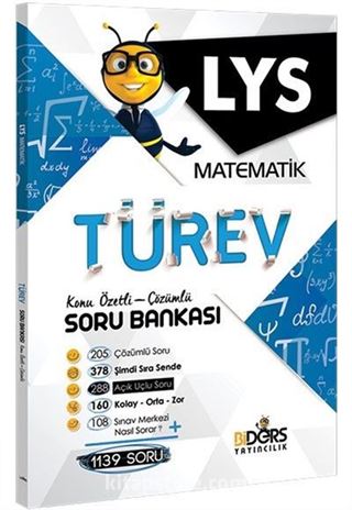 LYS Matematik Türev Konu Özetli Çözümlü Soru Bankası