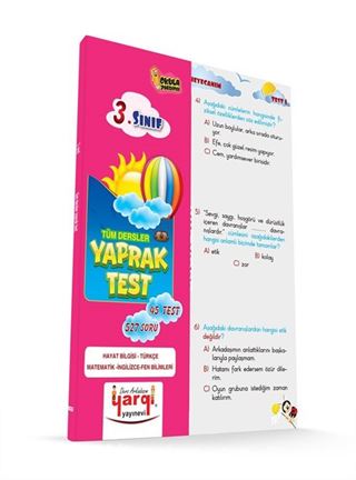 3. Sınıf Tüm Dersler Yaprak Test