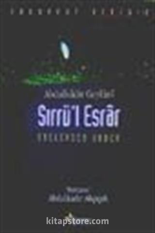 Sırrü'l Esrar Ötelerden Haber