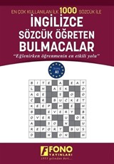 En Çok Kullanılan İlk 1000 Sözcük ile İngilizce Sözcük Öğreten Bulmacalar