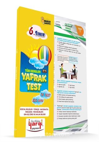 6. Sınıf Tüm Dersler Yaprak Test