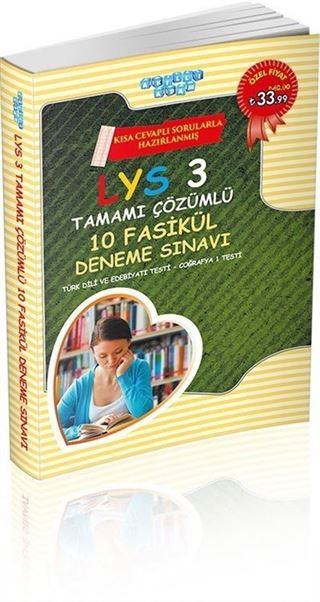 LYS 3 Tamamı Çözümlü 10 Fasikül Deneme Sınavı