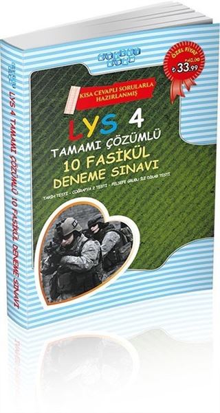 LYS 4 Tamamı Çözümlü 10 Fasikül Deneme Sınavı