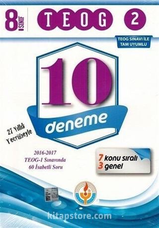 8. Sınıf TEOG 2 10 Deneme