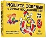 İngilizce Öğrenme ve Dikkat Güçlendirme Seti (8 Kitap)