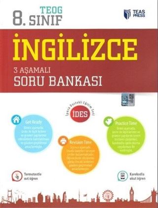 8. Sınıf TEOG İngilizce 3 Aşamalı Soru Bankası