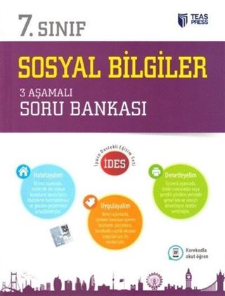 7. Sınıf Sosyal Bilgiler 3 Aşamalı Soru Bankası