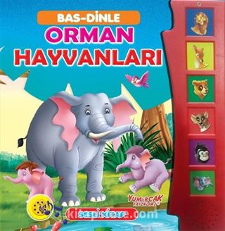 Orman Hayvanları Bas-Dinle (Sesli Kitap)