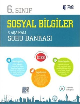 6. Sınıf Sosyal Bilgiler 3 Aşamalı Soru Bankası