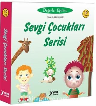 Sevgi Çocukları Serisi Değerler Eğitimi (10 Kitap)