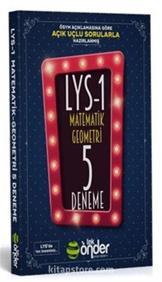 LYS 1 Beşli Deneme Matematik-Geometri Sınavı Açık Uçlu-Kısa Cevaplı Sorularla