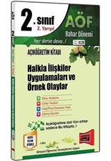 2. Sınıf 4. Yarıyıl Halkla İlişkiler Uygulamaları ve Örnek Olayları Bahar Dönemi (Kod:4128)