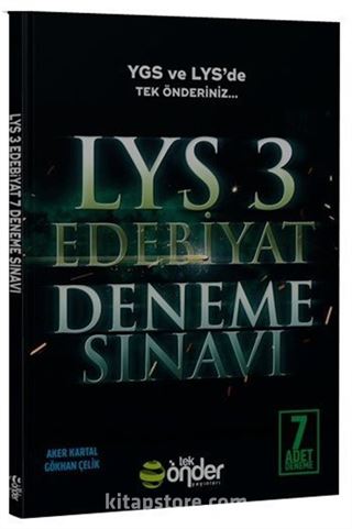 Lys 3 Edebiyat Deneme Sınavı (7 Adet Deneme)