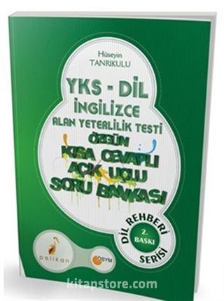 YKSDİL İngilizce Alan Yeterlilik Testi Özgün Kısa Cevaplı Açık Uçlu Soru Bankası