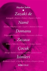 Zazaki de Name Domanu- Zazaca Çocuk İsimleri