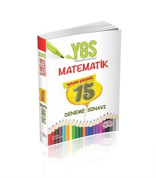 YGS Matematik Tamamı Çözümlü 15 Deneme Sınavı