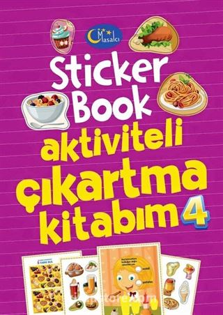 Sticker Book Aktiviteli Çıkartma Kitabım 4