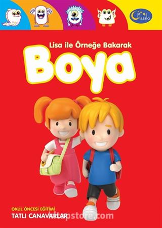 Tatlı Canavarlar / Lisa ile Örneğe Bakarak Boya