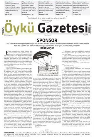 Can Aylık Öykü Gazetesi Sayı:7 Nisan 2017