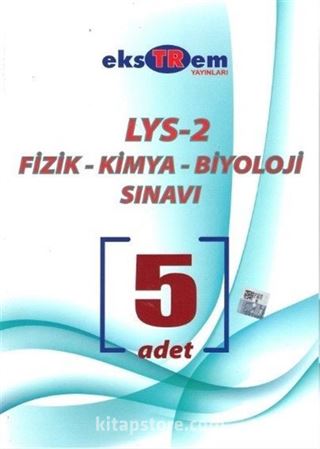 LYS 2 Fizik-Kimya-Biyoloji Sınavı 5'li Deneme