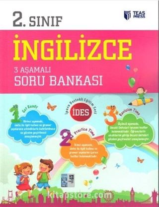 2. Sınıf İngilizce 3 Aşamalı Soru Bankası