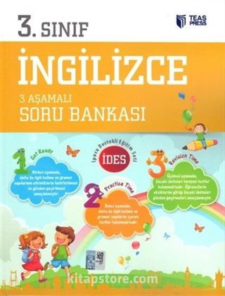 3. Sınıf İngilizce 3 Aşamalı Soru Bankası