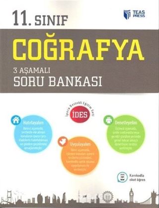 11. Sınıf Coğrafya 3 Aşamalı Soru Bankası