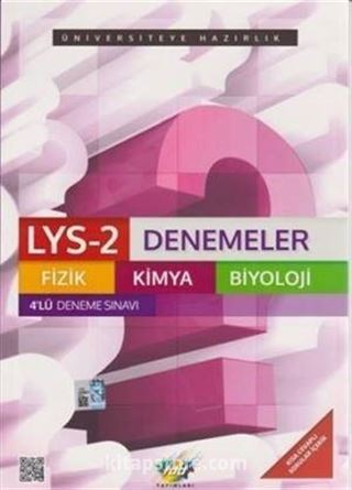 LYS 2 Denemeler Fizik Kimya Biyoloji 4'lü Deneme Sınavı