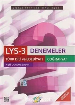 LYS 3 Denemeler Türk Dili ve Edebiyatı Coğrafya 1 4'lü Deneme Sınavı