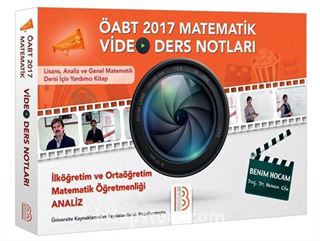 2017 ÖABT Matematik Öğretmenliği Analiz Video Ders Notları