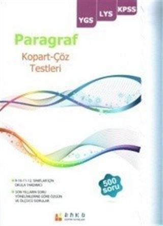 Paragraf Kopar Çöz Testleri