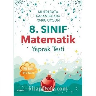 8. Sınıf Matematik Yaprak Testi