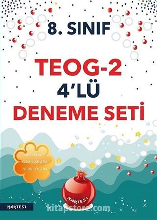 8. Sınıf TEOG 2 4'lü Deneme Seti