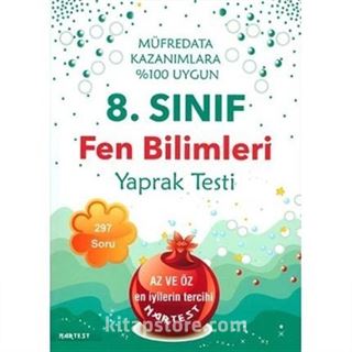 8. Sınıf Fen Bilimleri Yaprak Testi