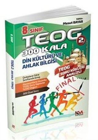 8. Sınıf TEOG 2 300 Kala Din Kültürü ve Ahlak Bilgisi