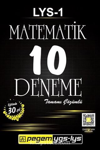 LYS 1 Matematik Tamamı Çözümlü 10 Deneme