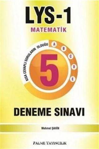 LYS 1 Matematik 5 Deneme Sınavı