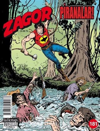 Zagor Sayı: 181 Piranalar!