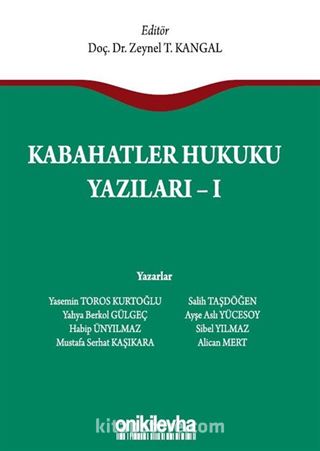 Kabahatler Hukuku Yazıları 1