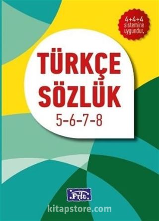 İlköğretim Türkçe Sözlük (5-6-7-8. Sınıflara)