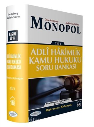 Adli Hakimlik Açıklamalı Kamu Hukuku Soru Bankası