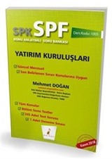 SPK - SPF Yatırım Kuruluşları Konu Anlatımlı Soru Bankası 1005