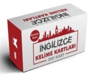 İngilizce Kelime Öğreten Kartlar 3. Kutu Kırmızı (Kırmızı Kutu)