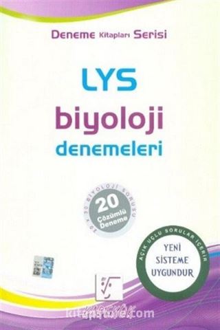 LYS Biyoloji Çözümlü 20 Deneme