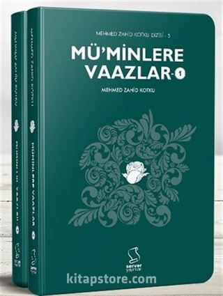 Mü'minlere Vaazlar (2 Kitap Takım) (Cep Boy)