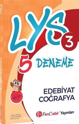 LYS 3 Edebiyat Coğrafya 5 Deneme Sınavı