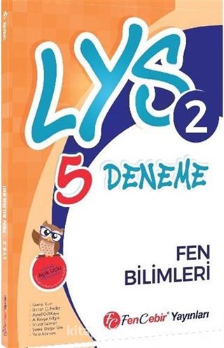 LYS 2 Fen Bilimleri 5 Deneme Sınavı